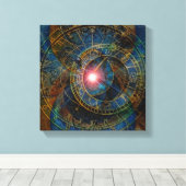 Räder der Zeit Leinwanddruck (Insitu (Holzboden))