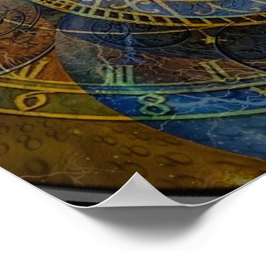 Räder der Zeit Poster (Ecke)