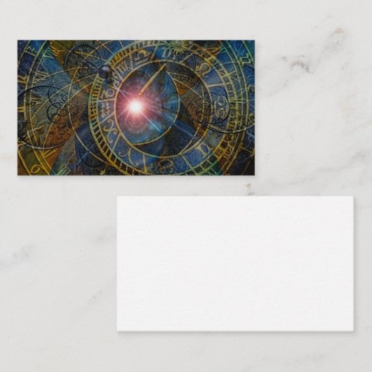 Räder der Zeit Visitenkarte (Vorne/Hinten)