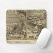 Räder Eisen- und Nagelmühlen Mousepad (Mit Mouse)