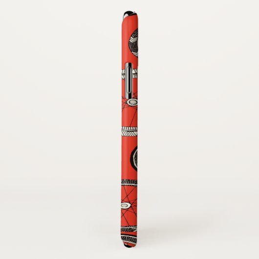 Räder feuerorange Case-Mate iPhone hülle (Hinten/Rechts)