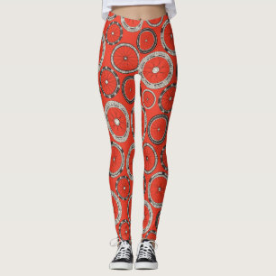 Räder feuerorange leggings
