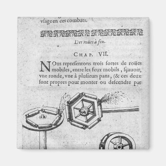 Räder für Feuerwerkskörper Magnet (Vorne)