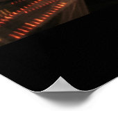 Räder in Bewegung Poster (Ecke)