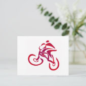 RÄDER IN MOTIONzzzzz Postkarte (Stehend Vorderseite)
