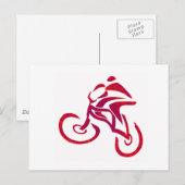 RÄDER IN MOTIONzzzzz Postkarte (Vorne/Hinten)
