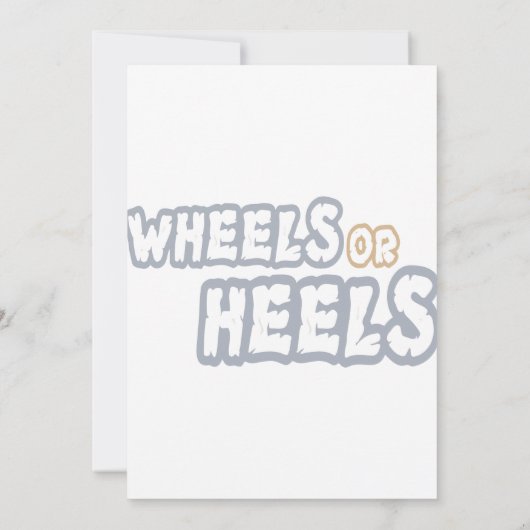 Räder oder Heelse Einladung (Rückseite)