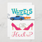 Räder oder Heelse Einladung (Vorne/Hinten)
