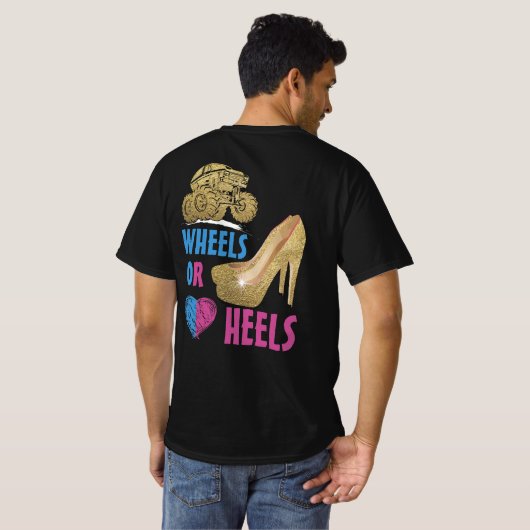 Räder oder Heelse Ihre Mami-Lieben, die Sie Geschl T-Shirt (Schwarz voll)