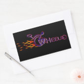 Räder Rechteckiger Aufkleber (Umschlag)