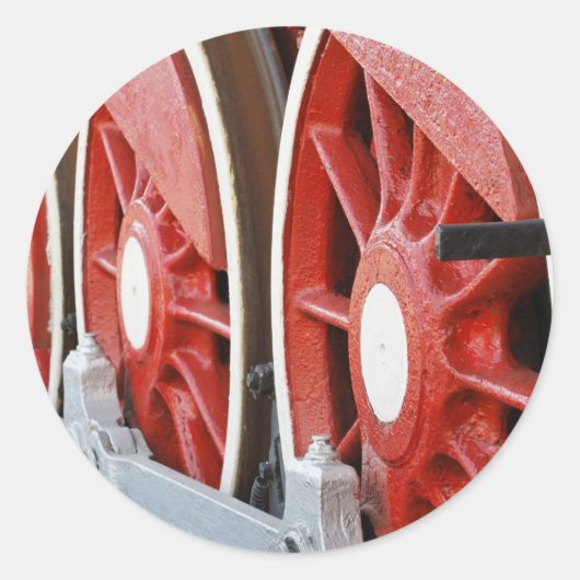 Räder Runder Aufkleber (Vorderseite)