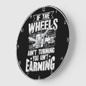 Räder verdienen nicht große wanduhr (Winkel)