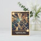 Rädern, West Virginia | VINTAG Postkarte (Stehend Vorderseite)