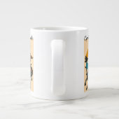 Radfahr-Schwestern Jumbo-Tasse (Rückseite)