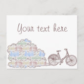 Radfahren Aarhus Postkarte (Vorderseite)