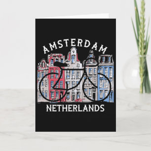Radfahren Amsterdam Niederlande Grafik Karte