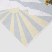 Radfahren auf dem Mountainbike Seidenpapier (Ausschnitt)