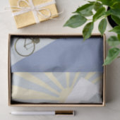 Radfahren auf dem Mountainbike Seidenpapier (Geschenk)