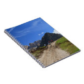 Radfahren auf Dolomit Notizblock (Rechte Seite)