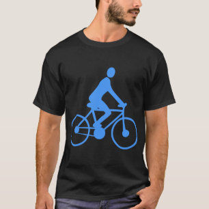 Radfahren - Babyblau T-Shirt