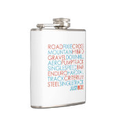 Radfahren Bikes Mountainbike Reiten Flachmann (Rechts)