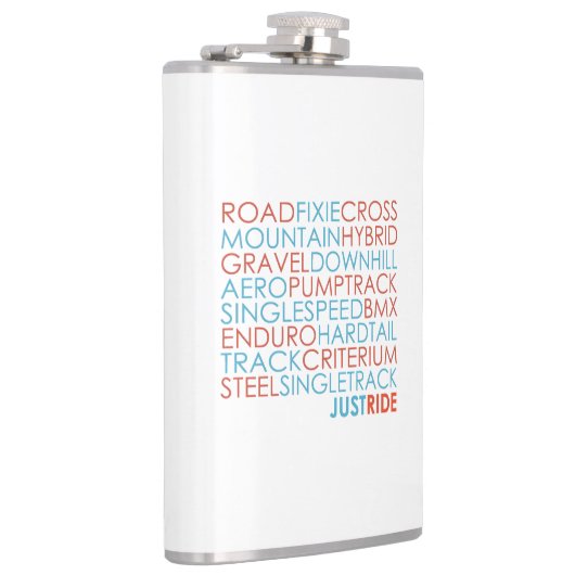 Radfahren Bikes Mountainbike Reiten Flachmann (Rechts)