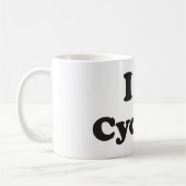 Radfahren der Liebe I Kaffeetasse (Links)