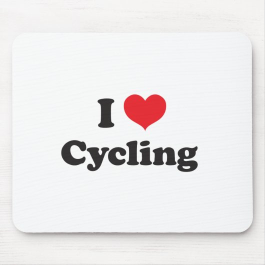 Radfahren der Liebe I Mousepad (Vorne)