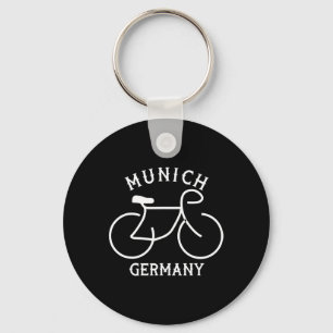 Radfahren Deutschland München Grafik Schlüsselanhänger
