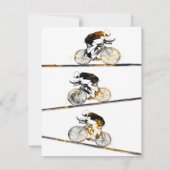 Radfahren Einladung (Rückseite)