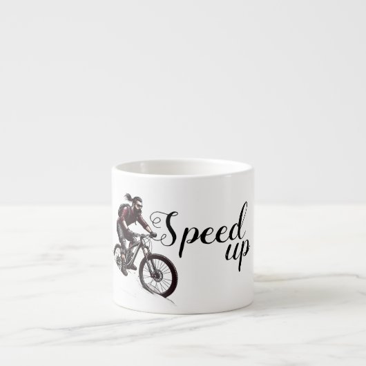 Radfahren Espressotasse (Vorderseite)