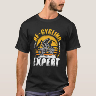 Radfahren Experte Mountainbike-Fahrer Fahrrad Radf T-Shirt