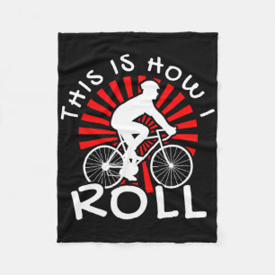 Radfahren Fahrrad Bike Bmx Biker Rad Bicyclette Na Fleecedecke