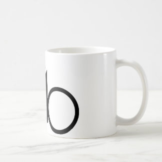 Radfahren, Fahrrad laufend Kaffeetasse