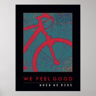 Radfahren , Fahrrad , Radfahren , Radfahren Poster