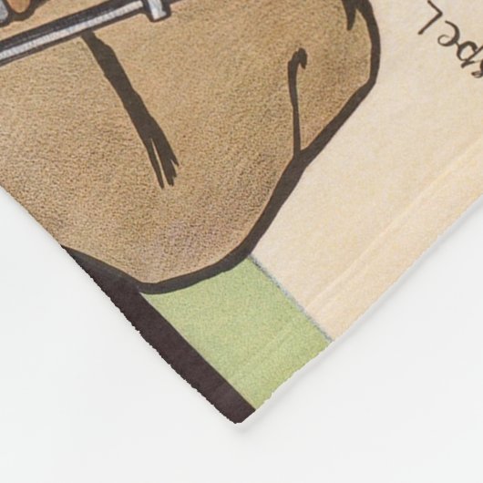 Radfahren, Fahrräder, Van Caspel Fleecedecke (Ecke)