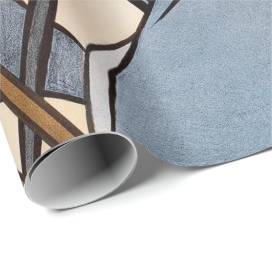 Radfahren, Fahrräder, Van Caspel Geschenkpapier (Rolleneckpunkt)