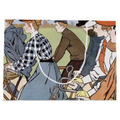 Radfahren, Fahrräder, Van Caspel Große Geschenktüte (Rückseite)