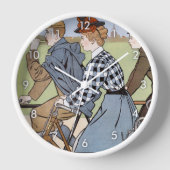 Radfahren, Fahrräder, Van Caspel Uhr (Vorderseite)