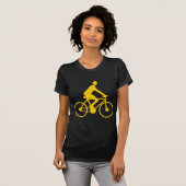 Radfahren - gelb T-Shirt (Vorne ganz)