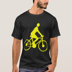 Radfahren - Gelb T-Shirt