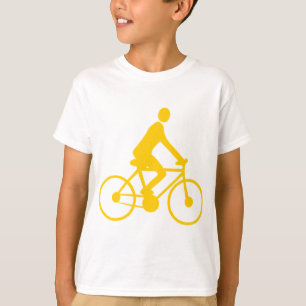 Radfahren - gelb T-Shirt
