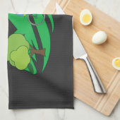 Radfahren Geschirrtuch (Viertel Falte)