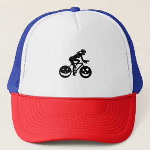 Radfahren Halloween Truckerkappe