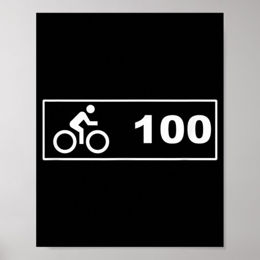 Radfahren - Hundertjahrfahrt 100 Poster (Vorne)