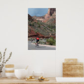 Radfahren im Colorado National Monument Poster (Küche)
