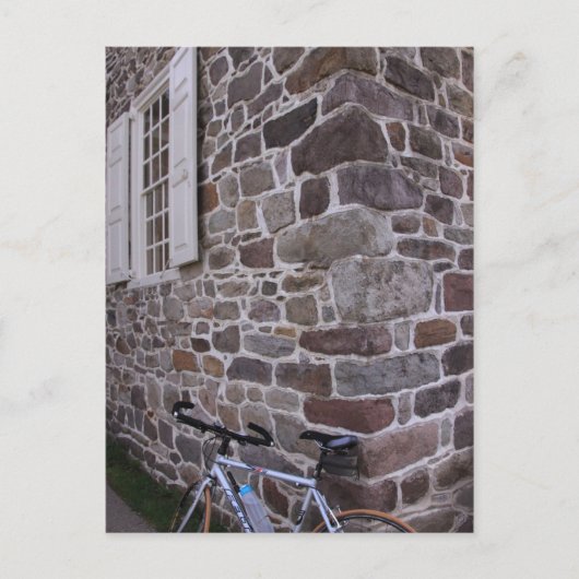 Radfahren im Nationalpark Valley Forge Postkarte (Vorderseite)