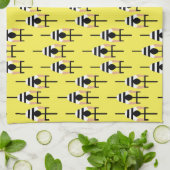 Radfahren in Australien Geschirrtuch (Gefaltet)