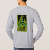Radfahren in Australien T-Shirt (Rückseite)