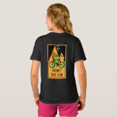 Radfahren in Australien T-Shirt (Schwarz voll)